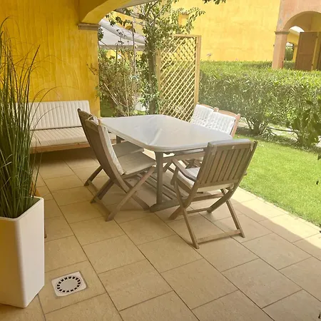 Porto Pino, Garden And Pool