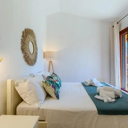 Porto Pino, Garden And Pool *