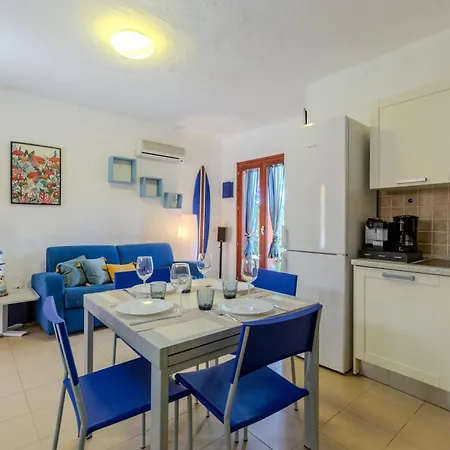 Porto Pino, Garden And Pool *