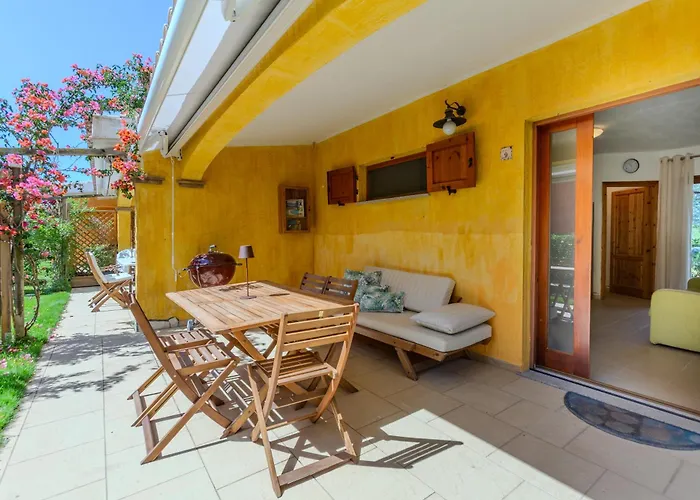Porto Pino, Garden And Pool Southsardiniaholidays