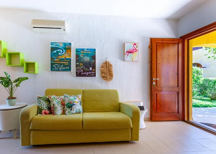 Porto Pino, Garden And Pool Southsardiniaholidays