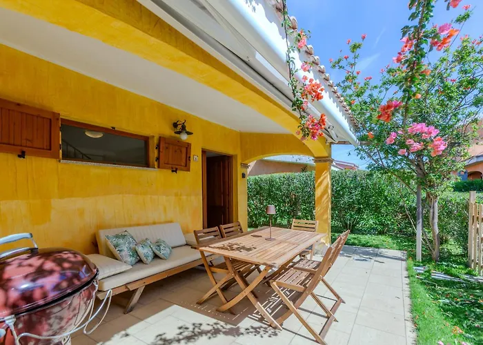 Porto Pino, Garden And Pool Southsardiniaholidays