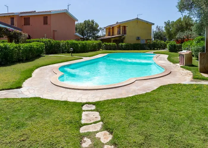 Porto Pino, Garden And Pool Southsardiniaholidays