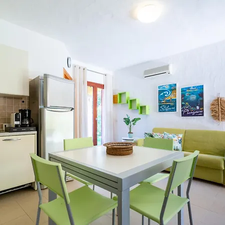 Porto Pino, Garden And Pool *